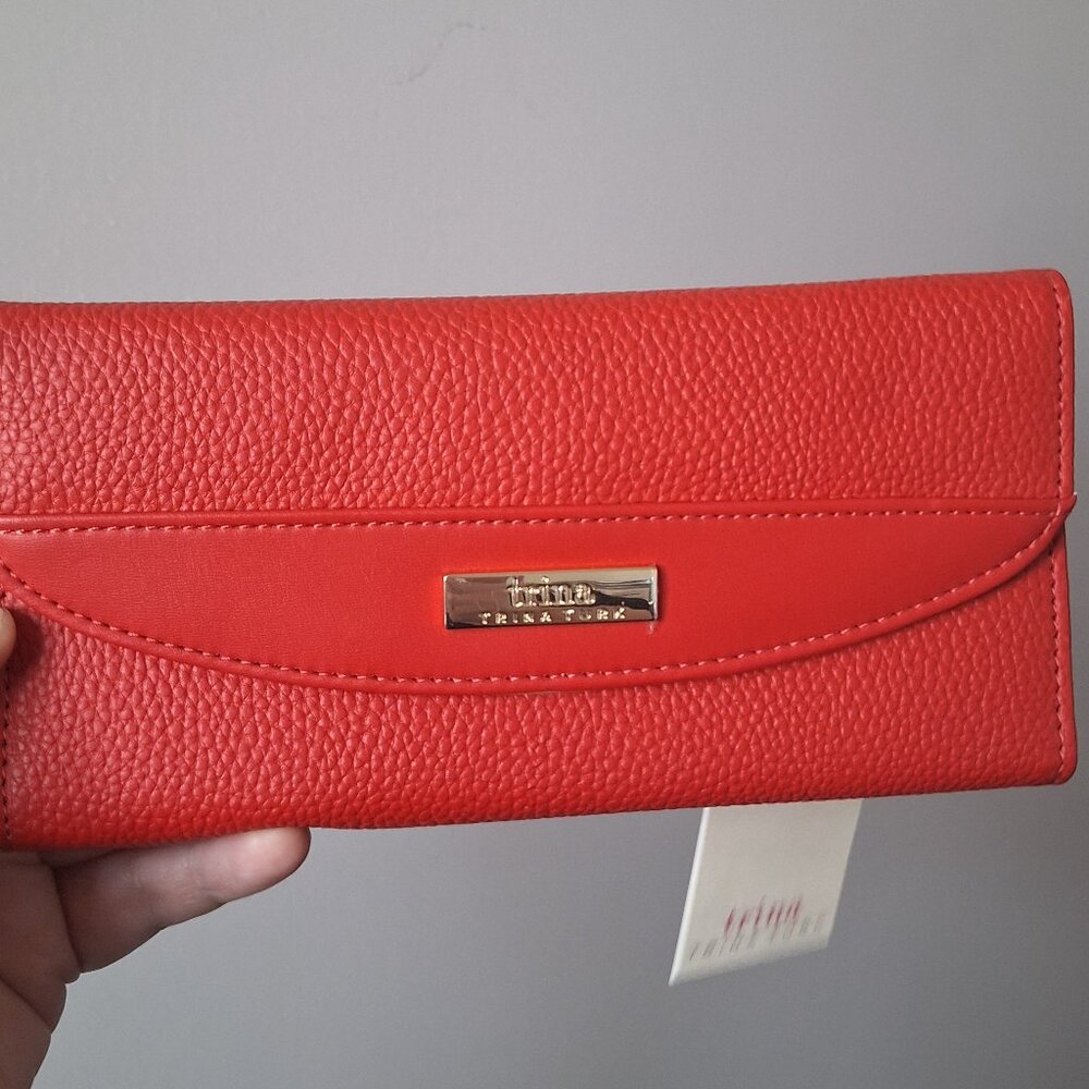 Red Trina Turk Wallet